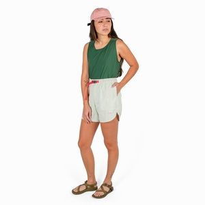 Topo Designs Women’s River Shorts - Size: Large - Color: Light Mint